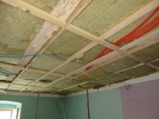 Proper ceiling insulation
